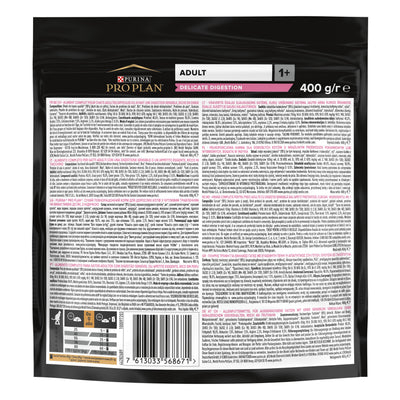 Purina Pro Plan Adult Delicate Digestion, Dry Cat Food with Turkey - 1.5 kg