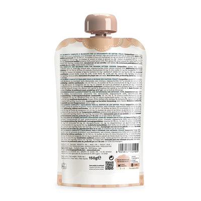 Schesir Kitten Pouch Cream 0-6 Chicken Wet Food 150g