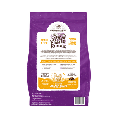 Stella & Chewys Cat-Raw Coated Kibble Chicken