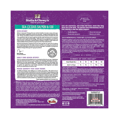 Stella & Chewys Cat FD Sea-Licious Salmon & Cod