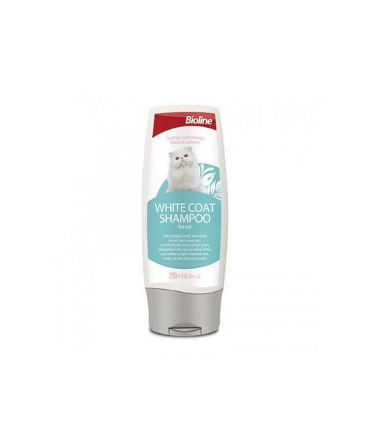 Bioline White coat shampoo for cat 200ml