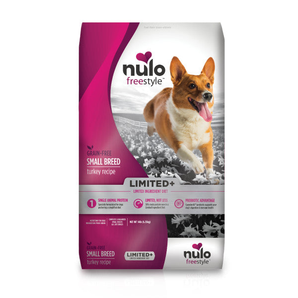 Nulo FreeStyle Limited Ingredient Diet for Small Breed Dog - Turkey with Probiotics Dry Dog Food
