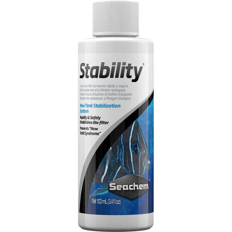 Seachem Stability 100 ml(New Tank Stabilization System For Marine and Fresh water)