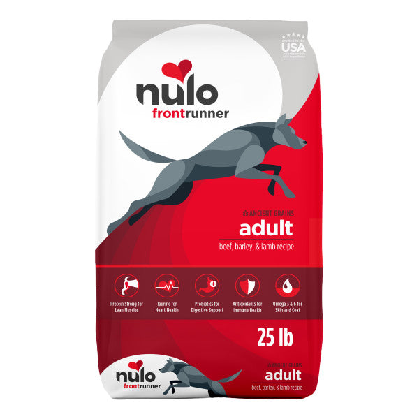 Nulo Frontrunner Adult Dog with Beef, Barley & Lamb