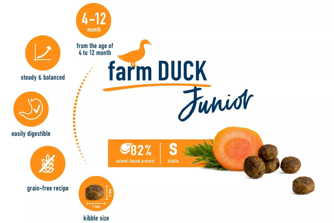 Happy Cat Junior farm duck 1.3 KG