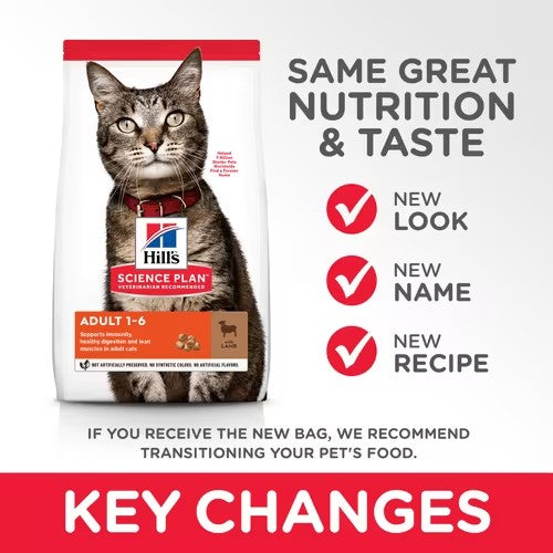 Hill?? Science Plan Adult Cat Food With Lamb