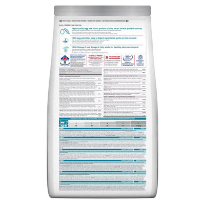 Hills Science Plan Hypoallergenic Adult Cat Food No Grain Egg & Insect Protein 1.5kg
