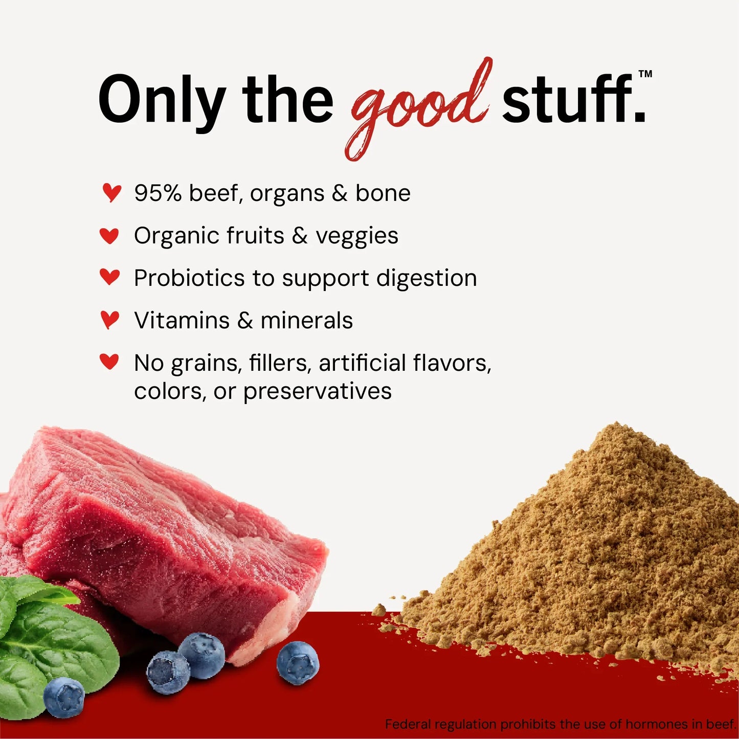 Stella & Chewys Marie? Magical Dinner Dust for Dogs Grass-Fed Beef Recipe - 7 Ounce Resealable Bag