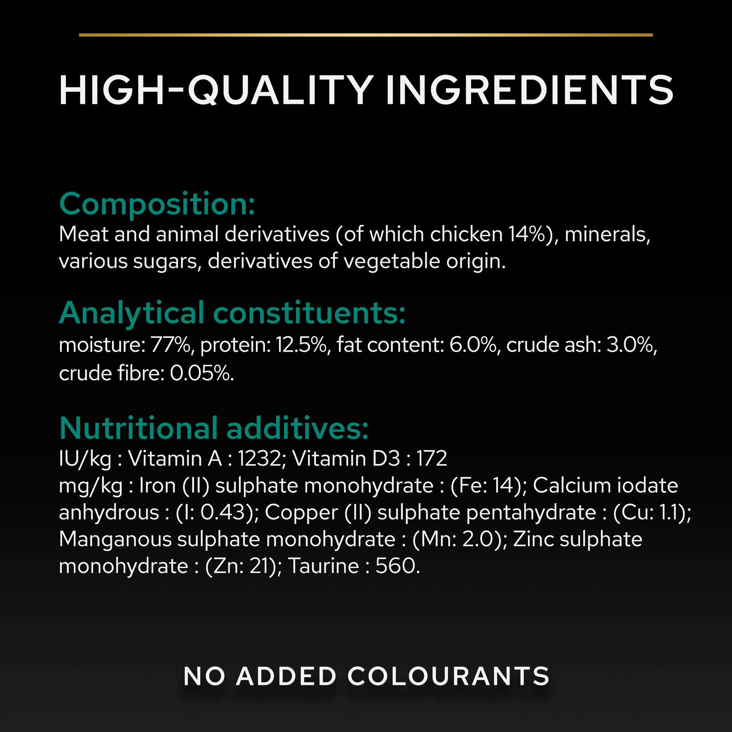 Purina Pro Plan Adult Maintenance, Wet Cat Food, Terrine rich in Chicken 85g