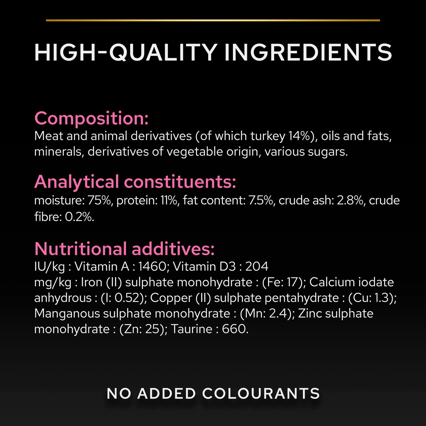 Purina Pro Plan Adult Delicate Digestion, Wet Cat Food, Mousse rich in Turkey 85g
