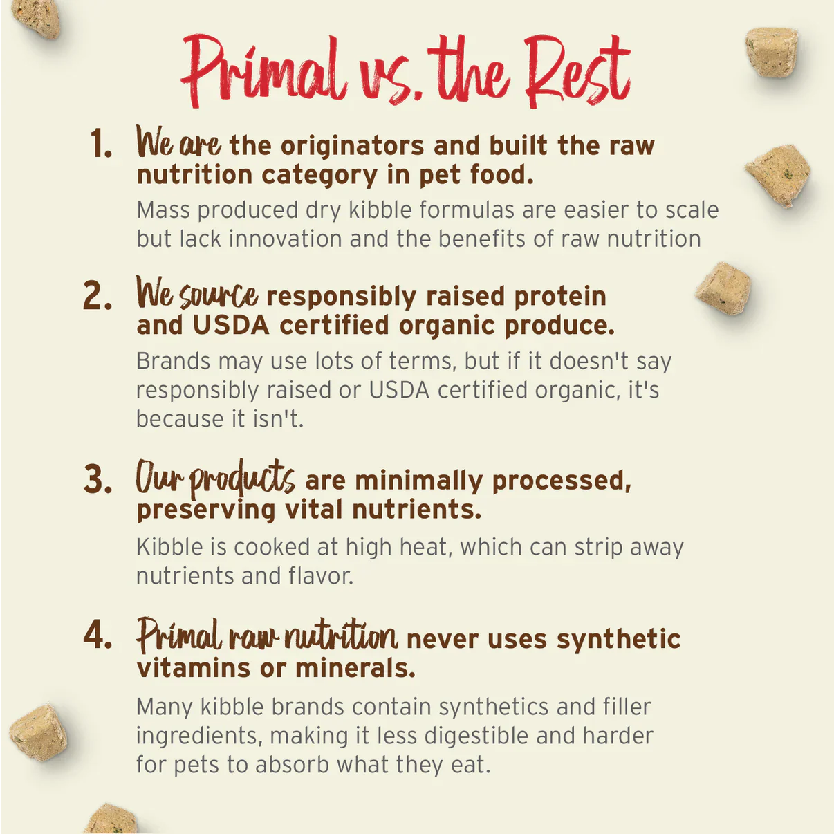 Primal Canine Lamb Freeze-Dried Formula