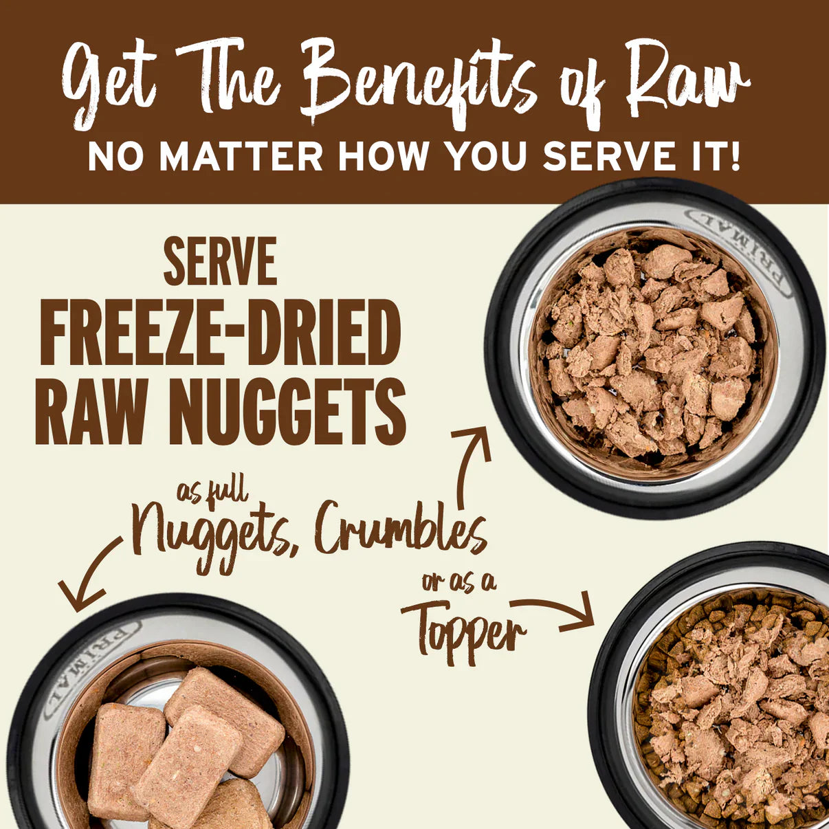 Primal Canine Lamb Freeze-Dried Formula