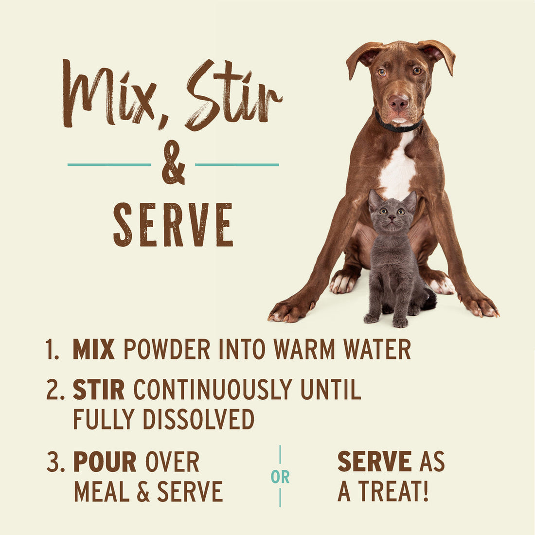 Primal Dehydrated Goat Milk for Dogs and Cats