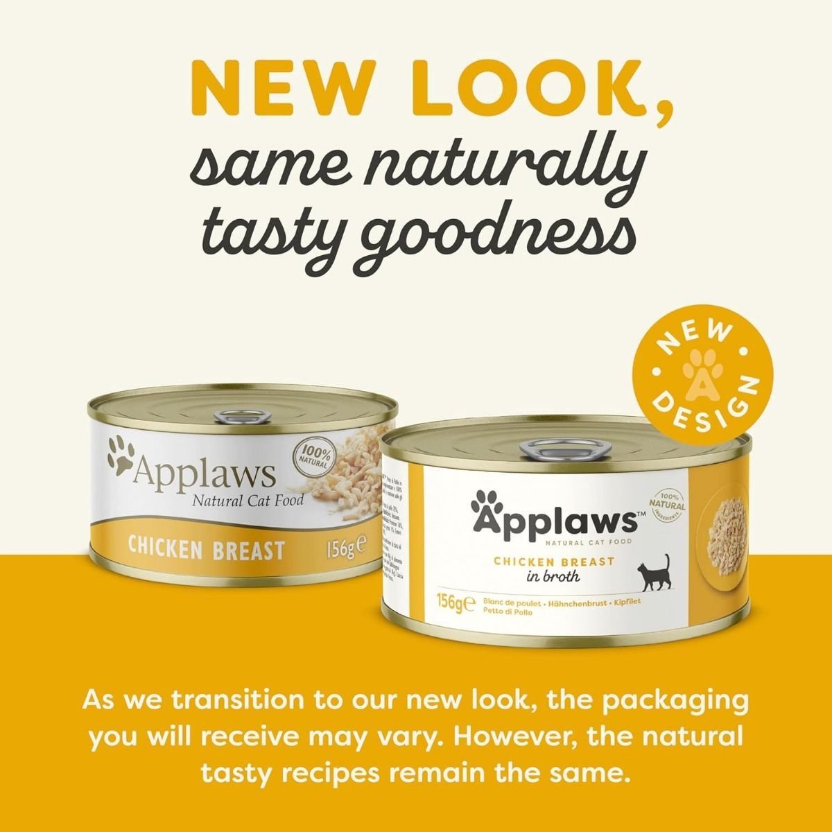 Applaws Chicken Breast in Broth Wet Cat Food Tin - 70 g