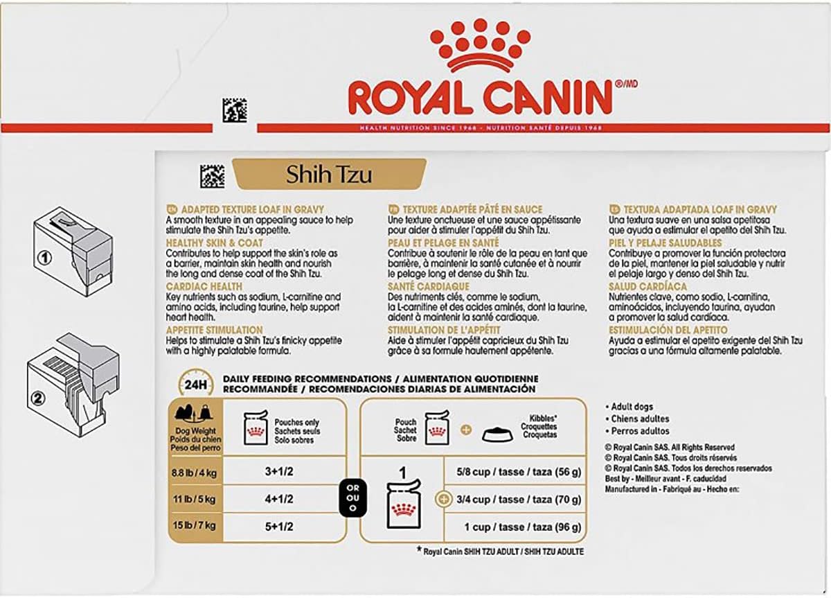 Royal Canin Breed Health Nutrition Shih Tzu (WET FOOD - Pouches)