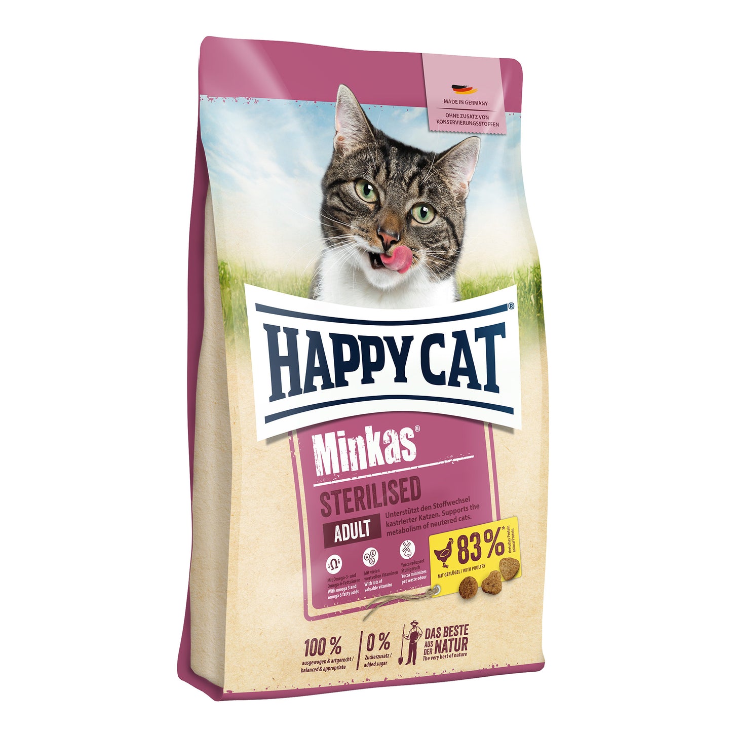 Happy Cat Minkas Sterilized - 10 kg