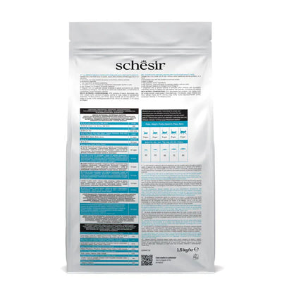 Schesir Cat Dry Food Maintenance with Fish-Adult[Weight - 1.5kg]