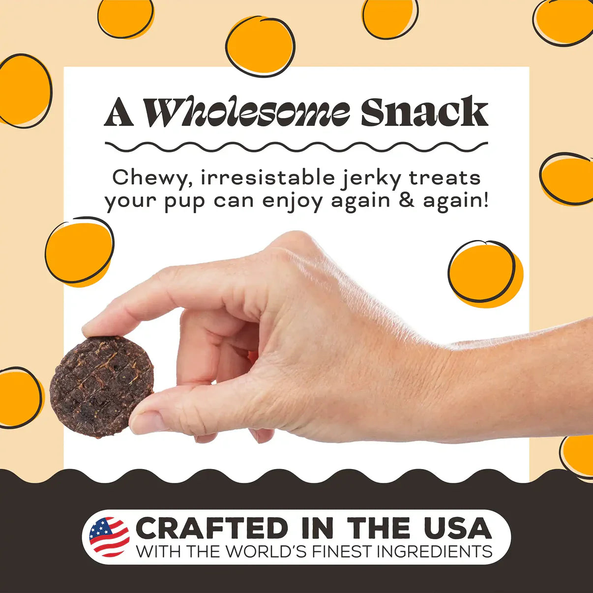 Primal FriendChips Matter  Beef with Broth Jerky Treat 4oz