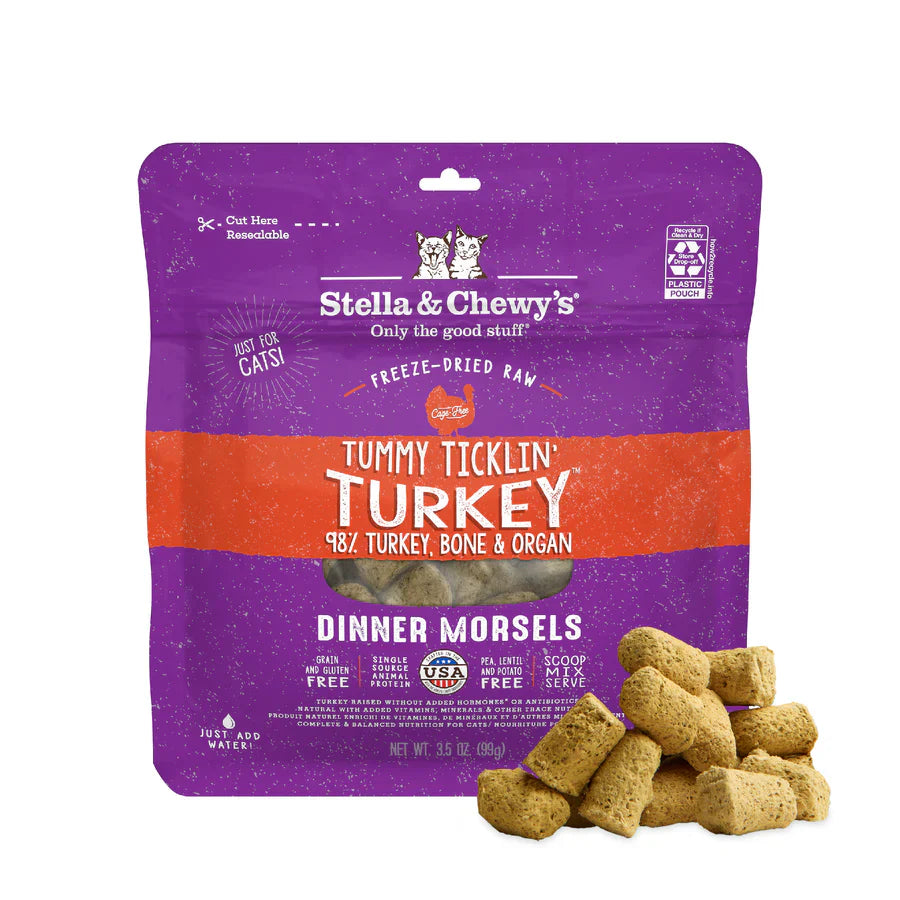 Stella & Chewys Cat FD Tummy Ticklin Turkey