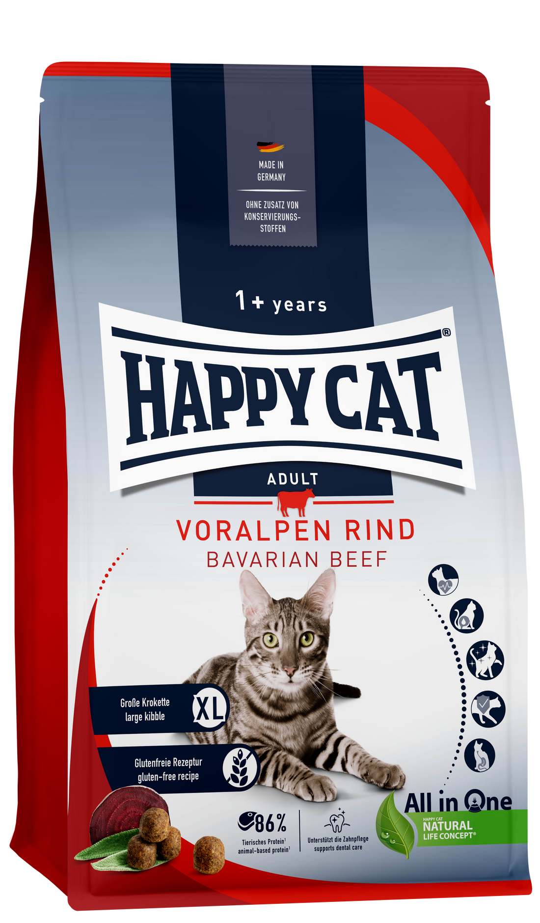 Happy cat culinary bavarian beef 1.3kg