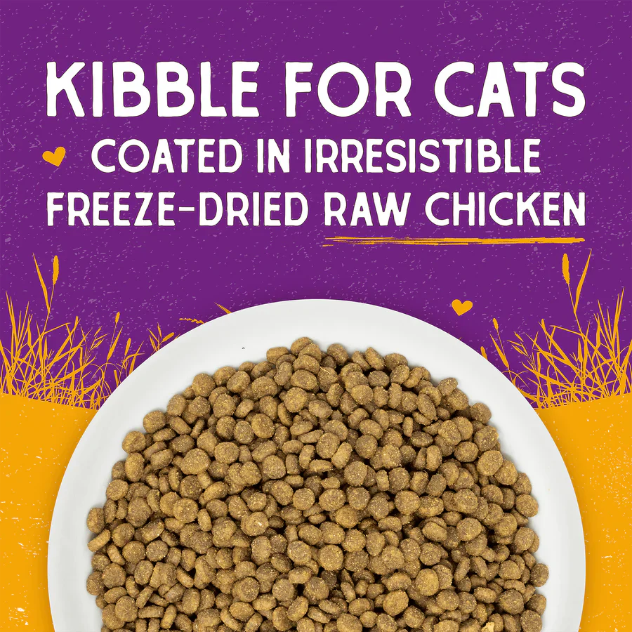 Stella & Chewys Cat-Raw Coated Kibble Chicken