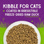 Stella & Chewys Baked Kibble for Cats - Raw Coated Cage-Free Duck Recipe