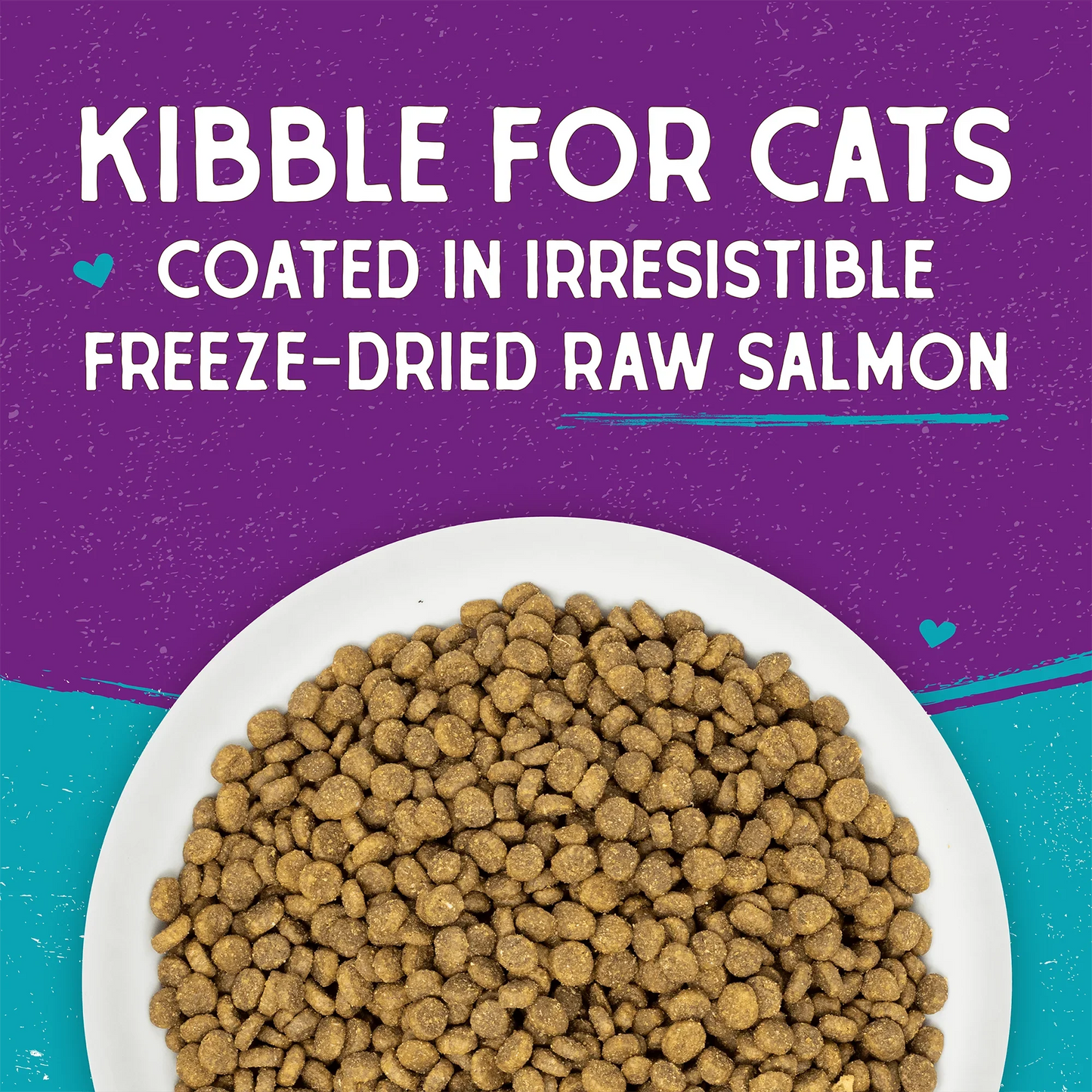 Stella & Chewys Cat-Raw Coated Kibble Salmon