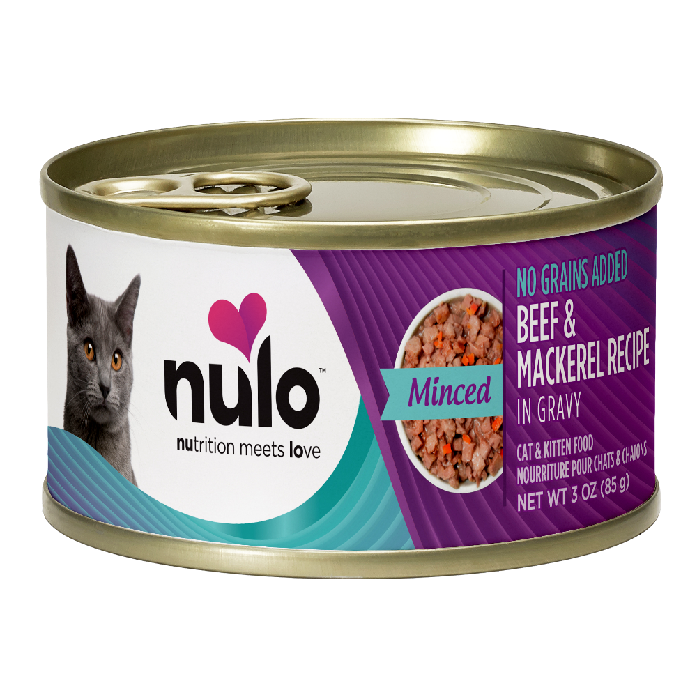 Nulo Cat Minced Beef & Mackerel 85g Can