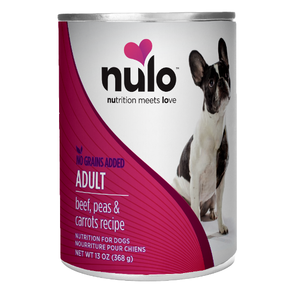 Nulo Dog Grain-Free Beef, Peas, & Carrots 369g Can