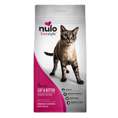 Nulo FreeStyle Cat & Kitten Grain-Free Chicken & Cod