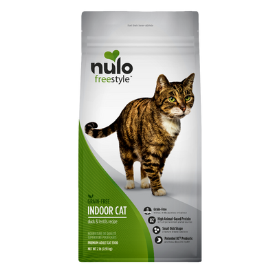 Nulo FreeStyle Indoor Cat Grain-Free Duck & Lentils