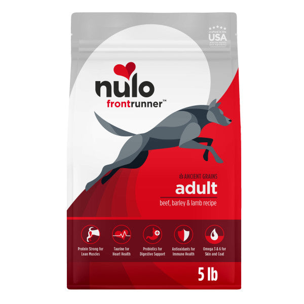 Nulo Frontrunner Adult Dog with Beef, Barley & Lamb