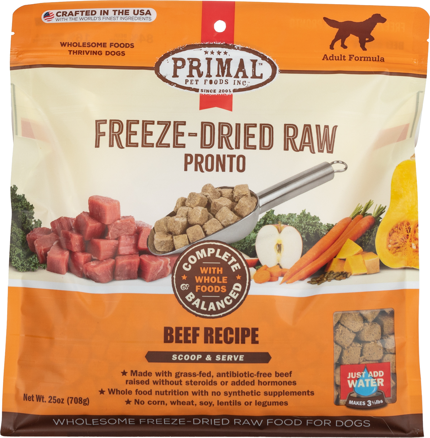 Primal Canine Beef Pronto