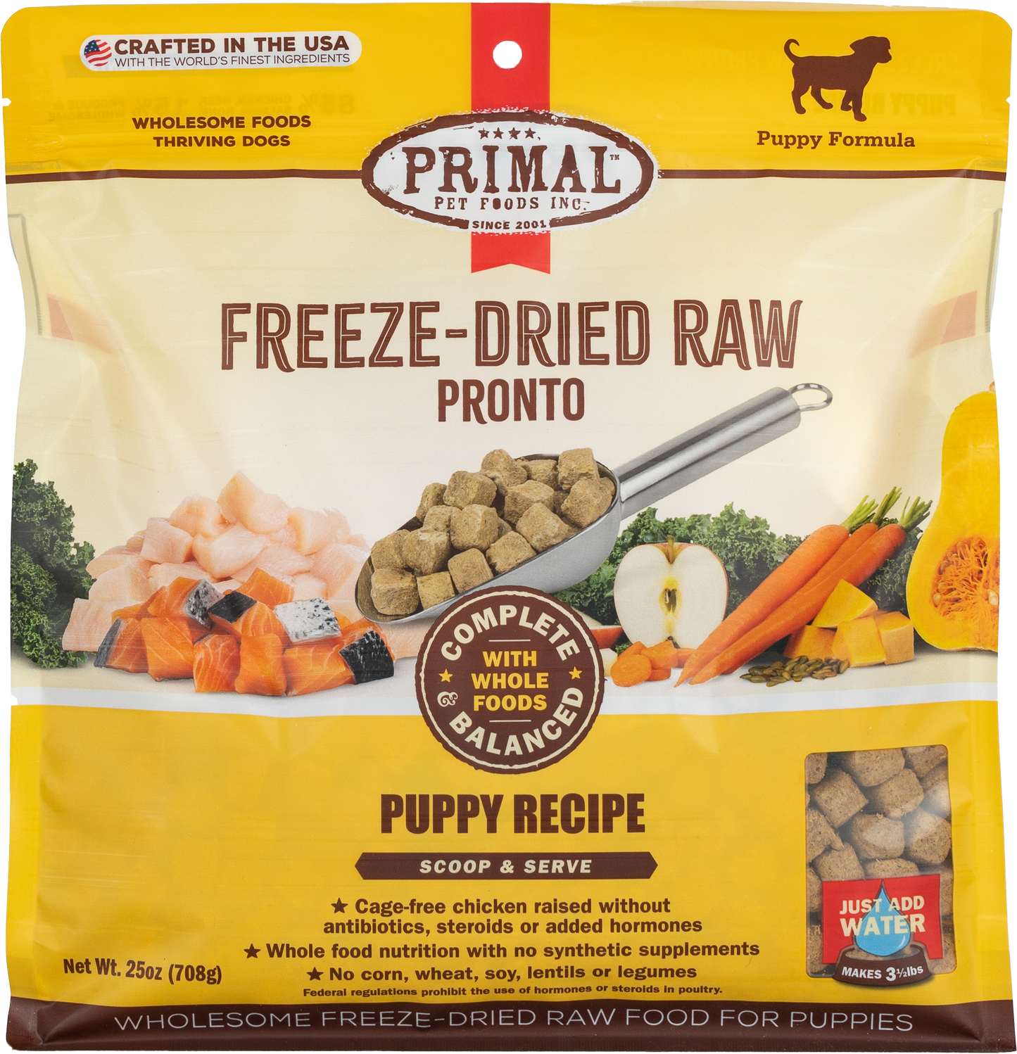 Primal Canine Chicken-Salmon Puppy Pronto