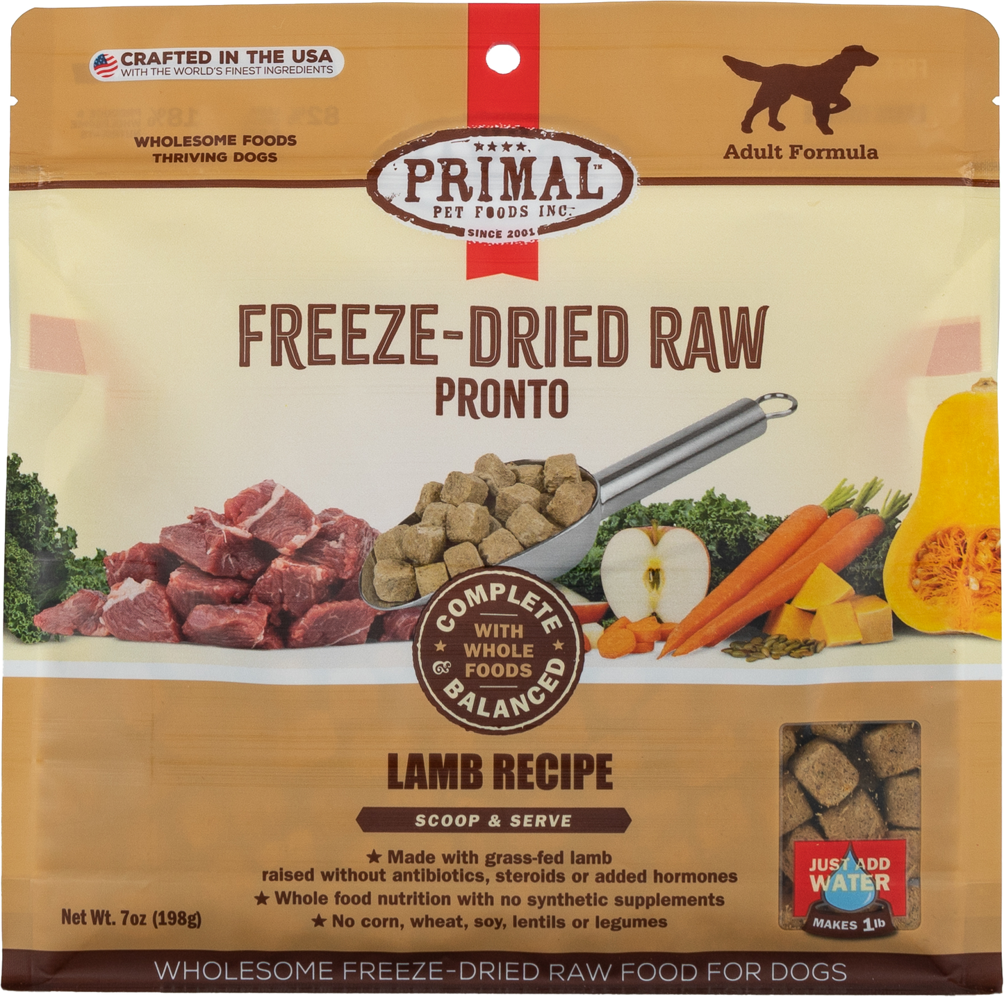Primal Canine Lamb Pronto