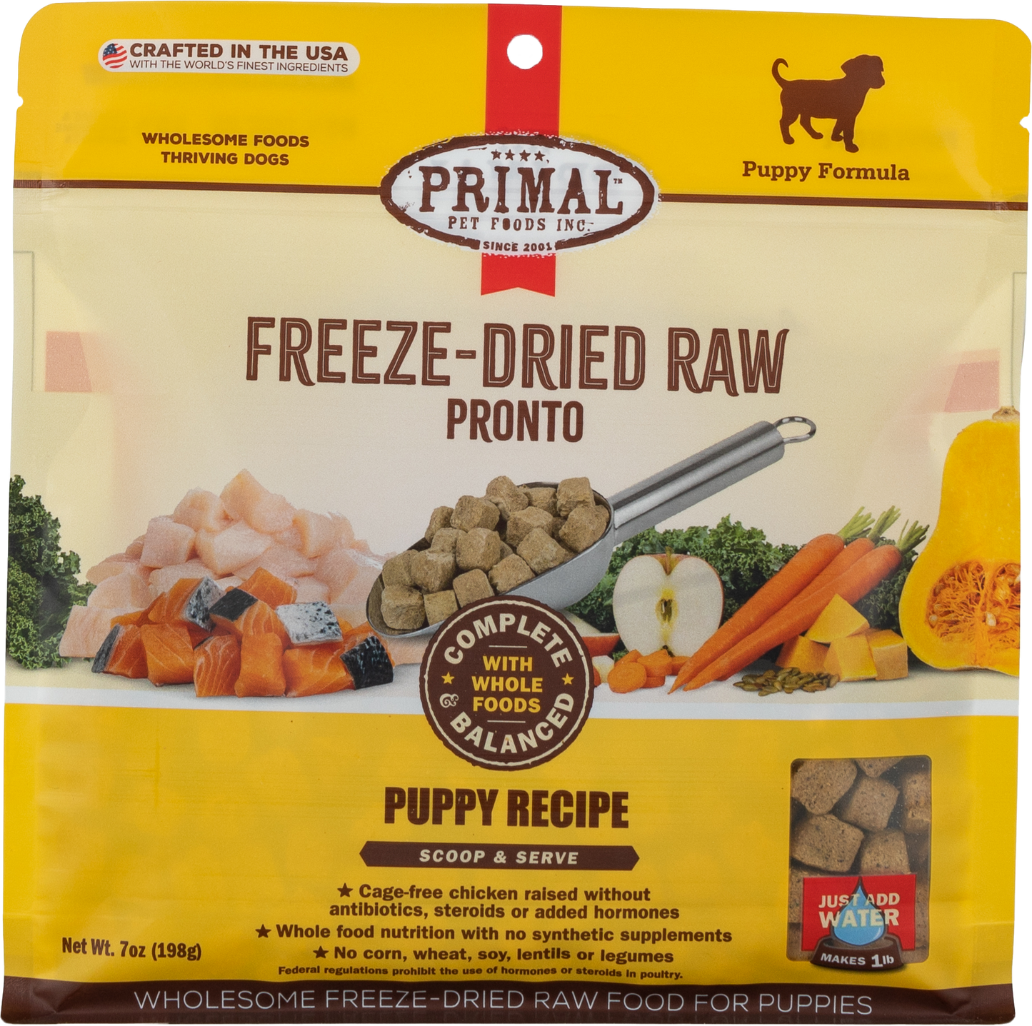 Primal Canine Chicken-Salmon Puppy Pronto