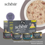 Schesir After Dark In Pate Variety Pack For Cat 960g (80g x12 Cans) - 4 Flavors ( 3 Cans Each Flavor)