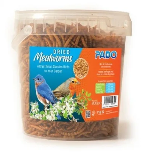 Pado Dried Mealworm 800g