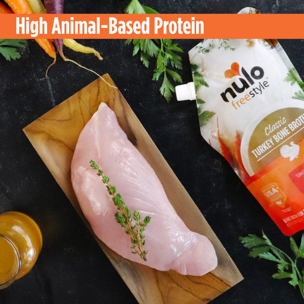 Nulo FreeStyle Dog Cat Turkey Bone Broth 20 fl oz Pouch
