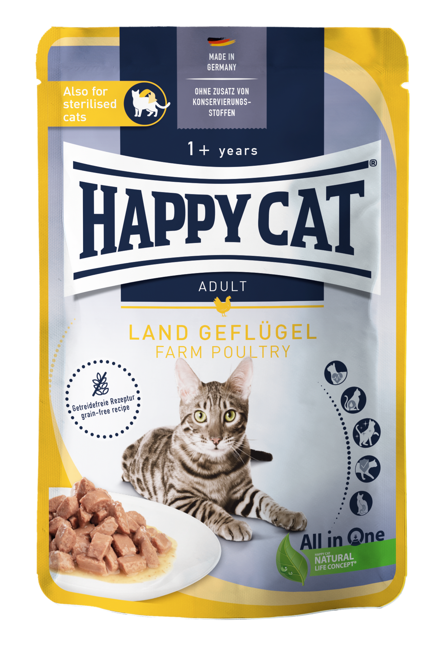 Happy Cat MIS Culinary Farm Poultry - 85 G