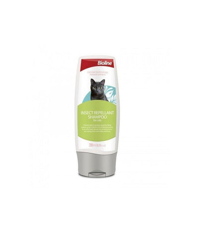 Bioline insect repellant shampoo for cats 200ml