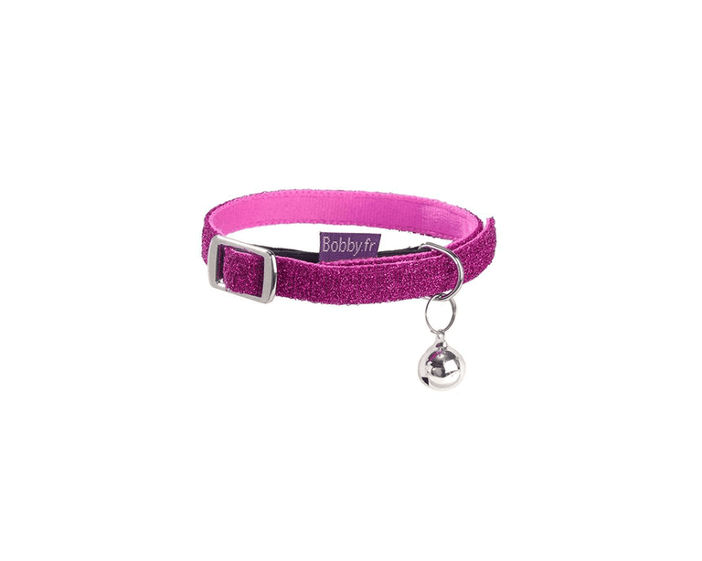 Bobby Disco Cat Collar-pink/XS