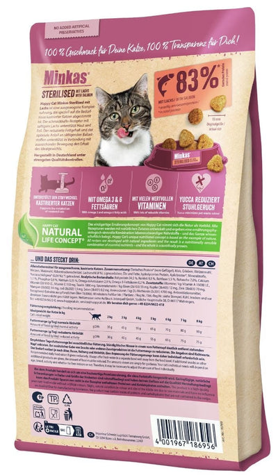 Happy Cat Minkas Sterilized Salmon