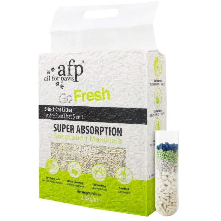 All for Paws - Tofu Clumping Cat Litter 6 L