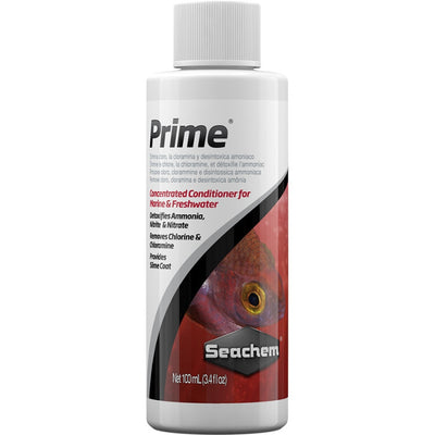 Seachem Prime 100 Ml(Concentrated Conditioner For Both Fresh and Saltwater)