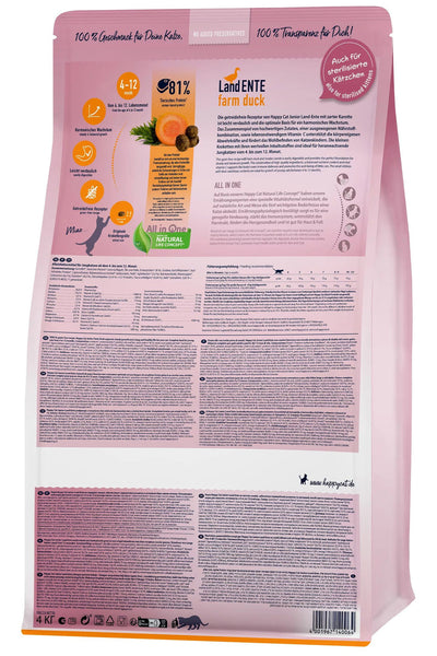 Happy Cat Junior farm duck 1.3 KG