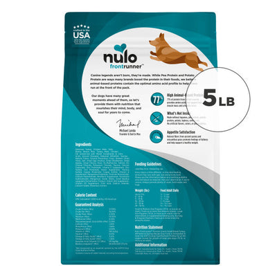 Nulo Frontrunner Small Breed Turkey, Whitefish & Quinoa 2.3 KG Bag