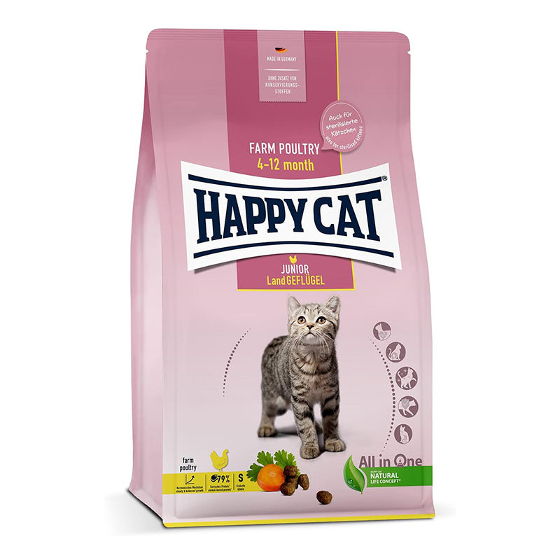 Happy Cat Kitten Farm Poultry 1.3kg