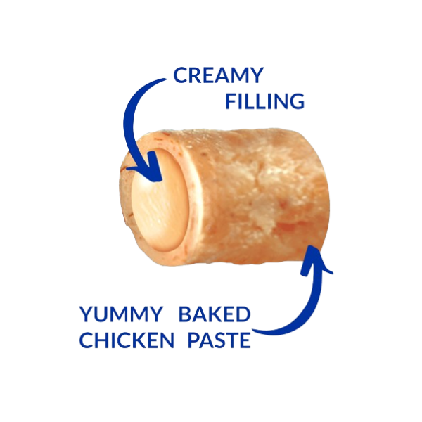 Inaba Churu Fun Bites Chicken Wrap Chicken Recipe 3PCS/PK - 60g