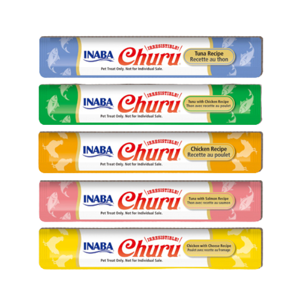 Inaba Churu Tuna & Chicken Varieties 50PCS/PK - 700g